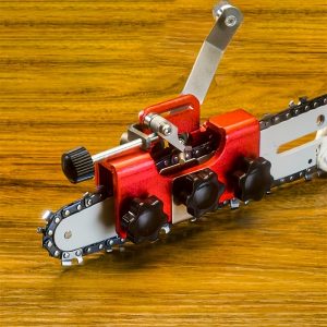 1pc Portable Electric Chainsaw Grinder Tool with Chain Saw Sharpeners and Woodworking Grinding Stones