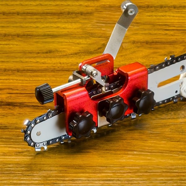1pc Portable Electric Chainsaw Grinder Tool with Chain Saw Sharpeners and Woodworking Grinding Stones