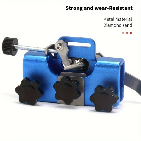 1pc Portable Electric Chainsaw Grinder Tool with Chain Saw Sharpeners and Woodworking Grinding Stones - Image 10