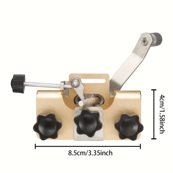 1pc Portable Electric Chainsaw Grinder Tool with Chain Saw Sharpeners and Woodworking Grinding Stones - Image 3