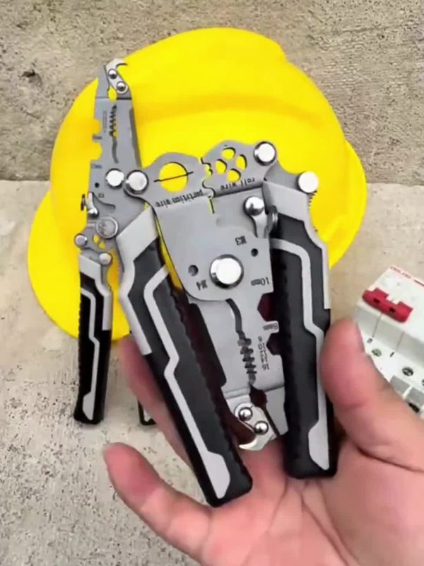 1PC18-in-1 Foldable Wire Stripper Manual Tool - Image 9