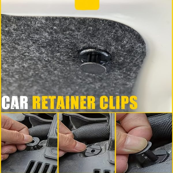 635pcs Car Push Retainer Clips - 16 Sizes Nylon Bumper Fender Plastic Rivets Automotive Clips Auto Fasteners With 10 Cable Ties And Fasteners Remover Replacement - Image 5