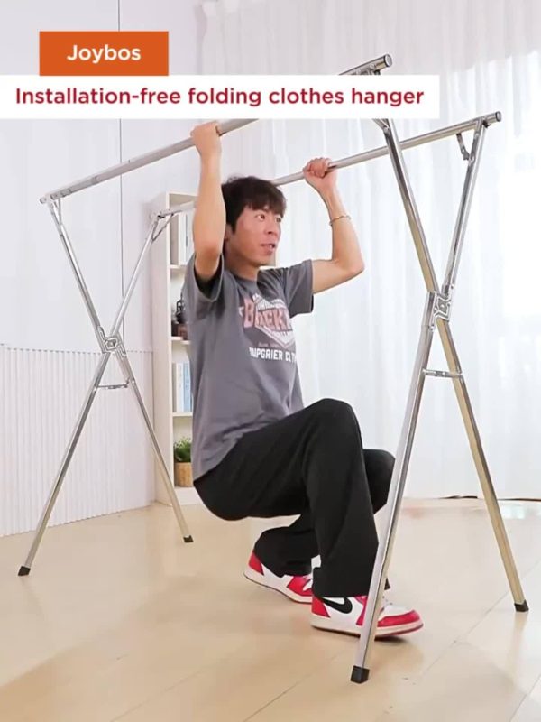 Clothes Drying Rack 78.7 Inches Folding Outdoor Indoor, Drying Rack Clothing Collapsible, Foldable Laundry Drying Rack, Heavy Duty Stainless Steel Clothesline, Drying Racks - Image 12