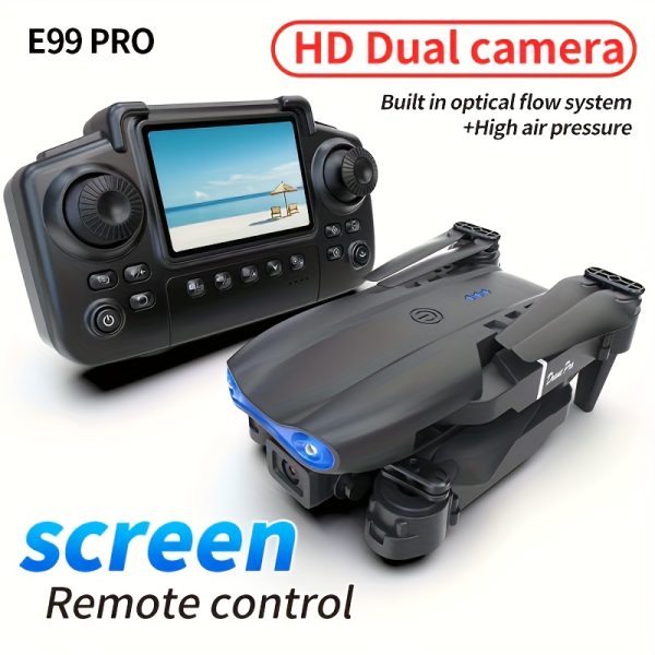 NEW Drone MAX Upgrade Edition Drone with Screen Control, Dual Camera, Obstacle Avoidance, Brushless Motor, Foldable Arms, Ideal for Night Flying, Remote Control with Screen - Image 3