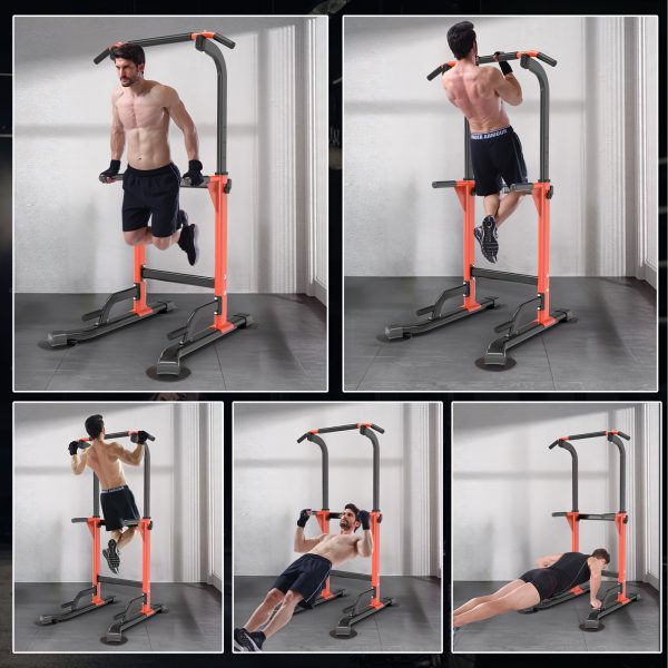 Heavy-Duty Home Gym Pull Up Dip Station - Image 6