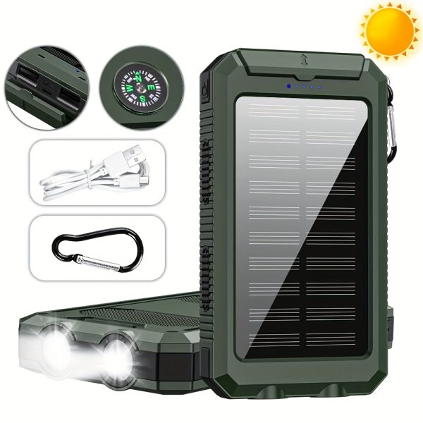 Best Gift, Solar Power 30000mAh Large Capacity Portable Charger - Image 10
