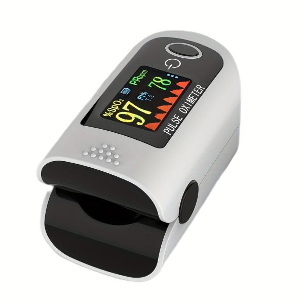 CHANG KUN Digital Fingertip Pulse Oximeter With Blood Oxygen Sensor, Monitor SpO2 And Heart Pulse Rate And Perfusion Index For Home Use Or Sport Battery Powered - Image 5