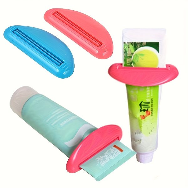 8pcs Household Toothpaste Squeezer Toothpaste Clip Facial Cleanser Hand Cream Squeezer Manual Squeezer Sample Roller Press - Image 2