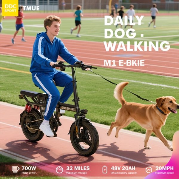 740W Peak Motor, 35-Mile Range, Electric Bike for Adults - Image 7