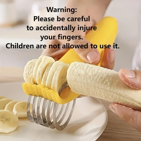 1pc Banana & Cucumber Slicer - Image 3