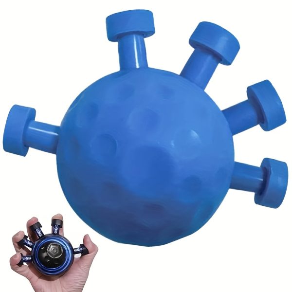 1pc 44-99LB High Intensity Finger & Forearm Strength Trainer - Adjustable Grip Strengthener with Textured Surface for Guitar, Rock Climbing, Athletic Training - Durable Hand Muscle Builder, Perfect Valentine's Gift for Him (Blue/Pink/Black), Grip Strength Trainer - Image 2