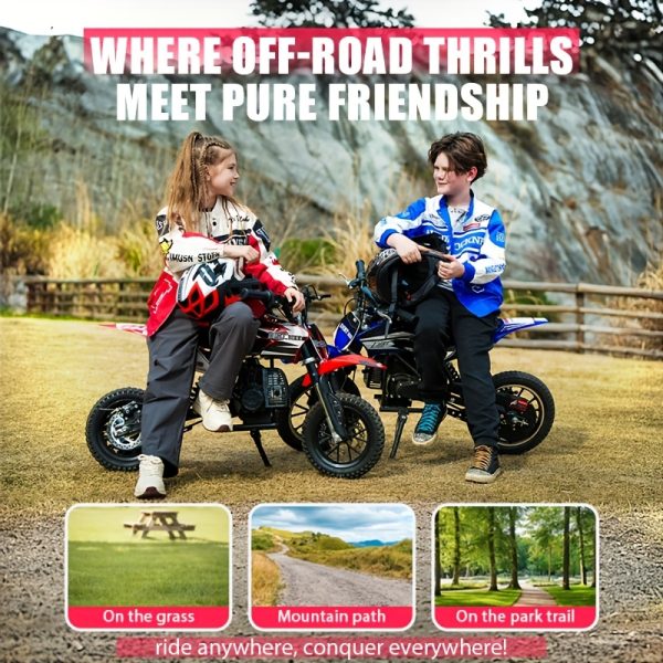 Mini Dirt Bike 2 Stroke Mini 50CC Gas Dirt Bike - Image 8