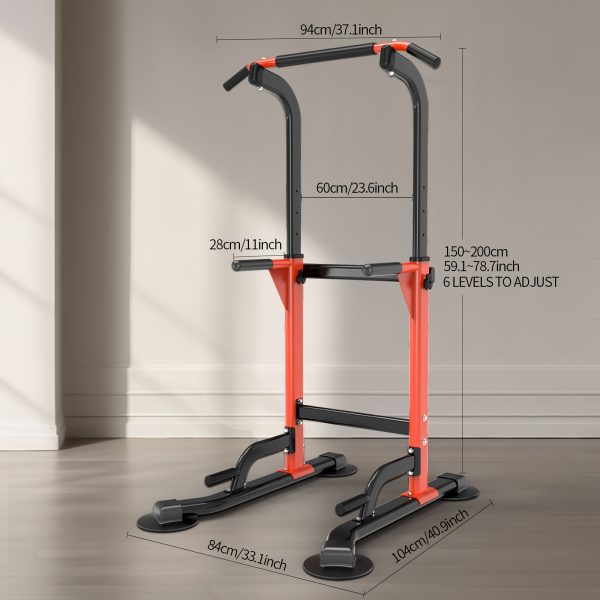 Heavy-Duty Home Gym Pull Up Dip Station - Image 3