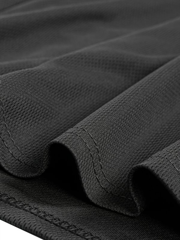 6pcs Men's Breathable Quick-Dry Polyester Athletic T-Shirts - Moisture-Wicking Crew Neck Short Sleeve with Reflective Logo Strips, Regular Fit Gym Running Workout Shirts, 6 Colors (Navy, Olive, Light Grey, Burgundy, Royal, Black), Gym Shirts, Fitness Apparel, Subtle Style Accents, Moisturewicking Fabric, Sports Performance, Casual Activewear, Durable Construction, Sports Tshirt, Active Men - Image 5