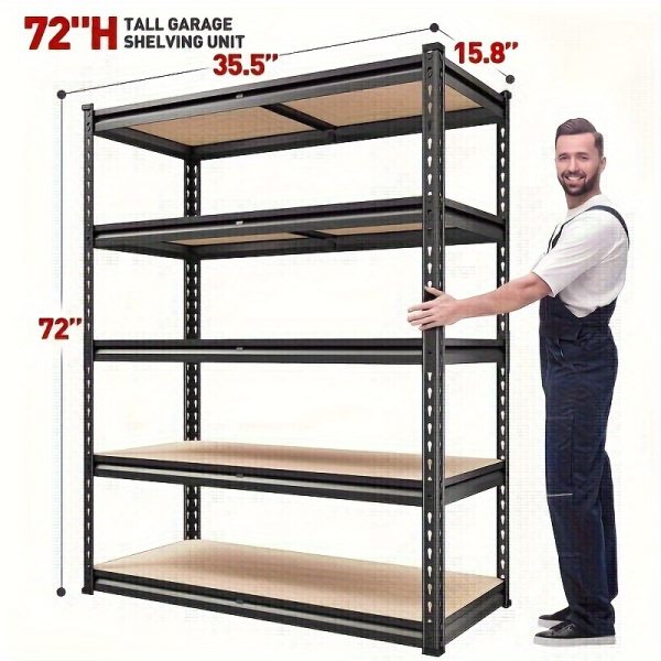 Heavy Duty 5 Tier Sheelving 2000LBS - Image 3