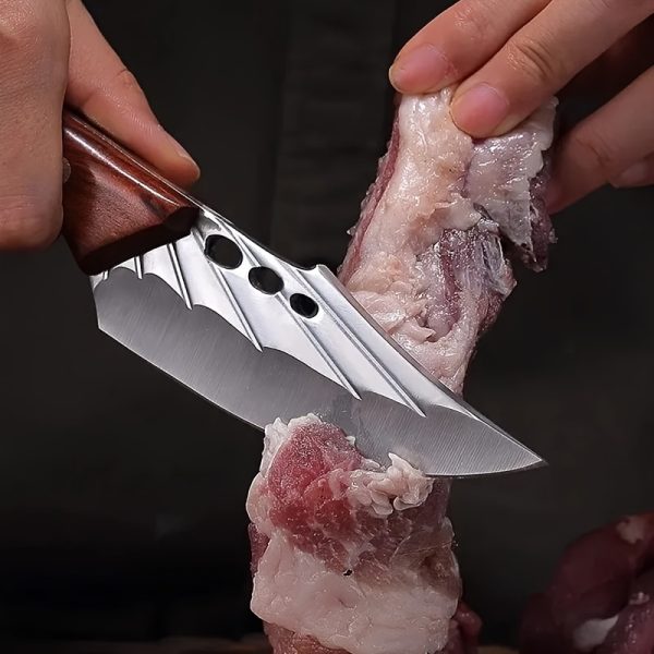 1pc Kitchen Boning Knife, Fixed Blade, With Sheath, Suitable for Family, Camping, Cutting Knife - Image 2