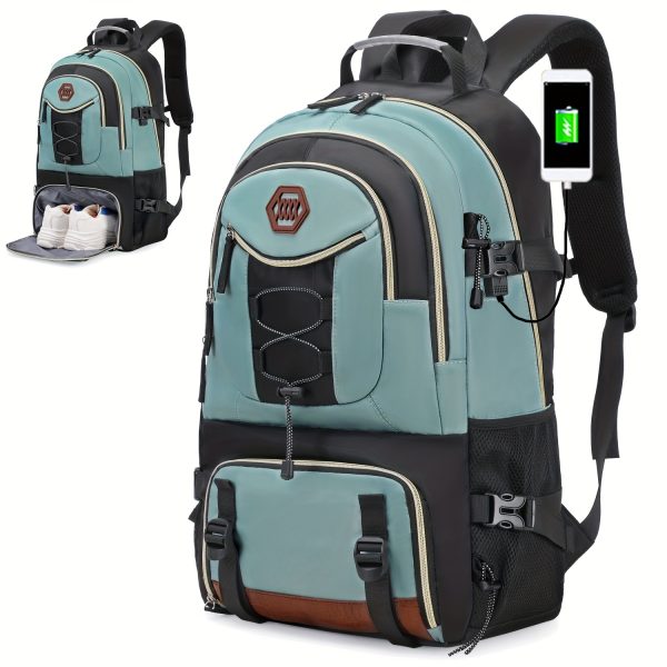 Travel Backpack with USB Charging Lightweight 40L Multi-Functional Travel Backpack - Image 13