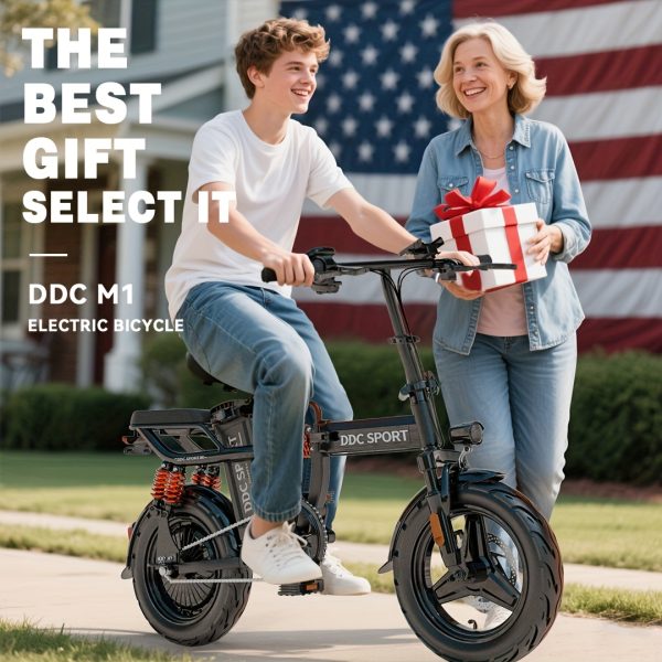 740W Peak Motor, 35-Mile Range, Electric Bike for Adults - Image 8