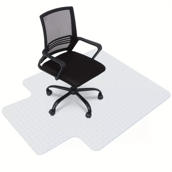 Chair Mat For Carpet, 47'' X 35'' Clear Computer Desk Chair Mat For Low Pile Carpeted Floors, Easy Glide Plastic Floor Mat For Office Chair On Carpet Protection - Image 9