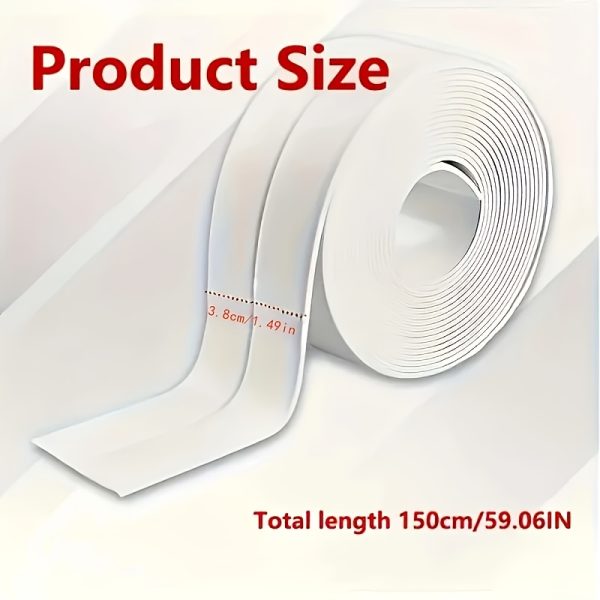 Bathroom Toilet Sticker, Kitchen Waterproof, Oil,, Beautiful Seam Sticker, Table Corner, Wall Corner, Beautiful Seam Sticker - Image 2