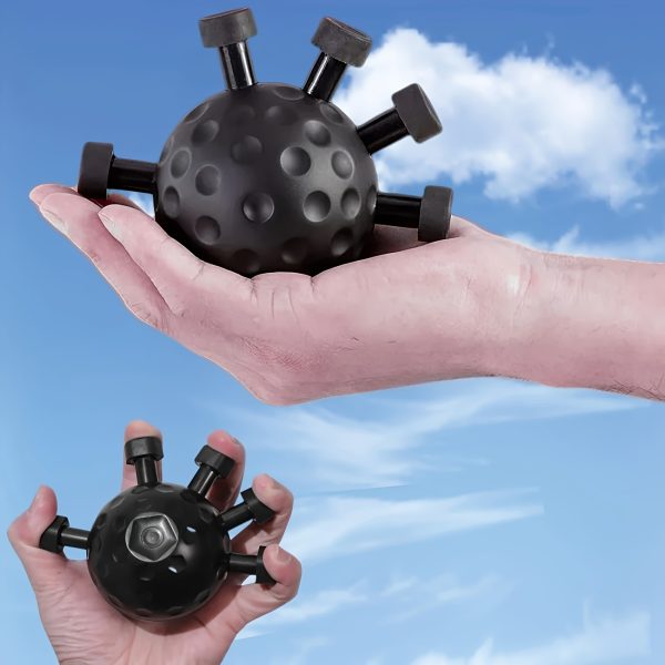 1pc 44-99LB High Intensity Finger & Forearm Strength Trainer - Adjustable Grip Strengthener with Textured Surface for Guitar, Rock Climbing, Athletic Training - Durable Hand Muscle Builder, Perfect Valentine's Gift for Him (Blue/Pink/Black), Grip Strength Trainer - Image 4
