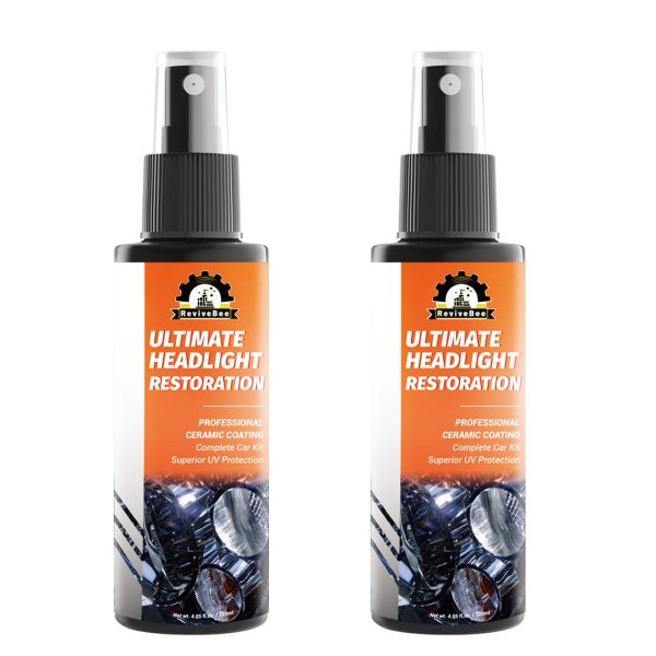 Ultimate Headlight Restoration, Universal Headlight Restoration Kit - Removes Yellowing & Scratches, Restores Clarity - Car Headlight Lens Polisher & Cleaning Solution, Suitable for All Vehicle Types - Image 5