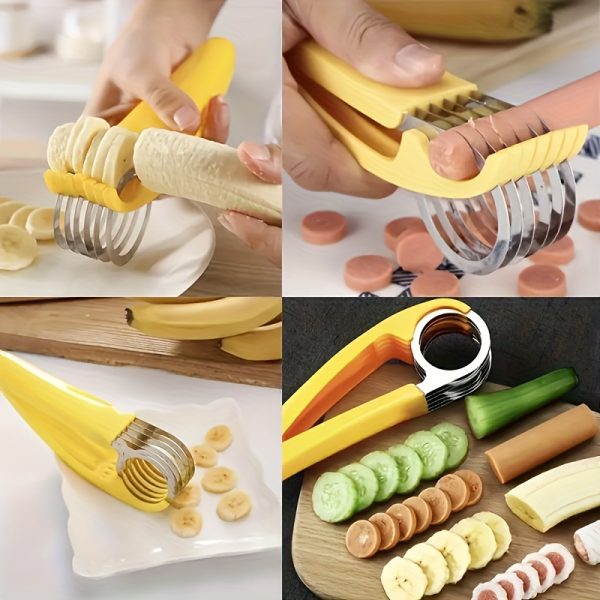1pc Banana & Cucumber Slicer - Image 10