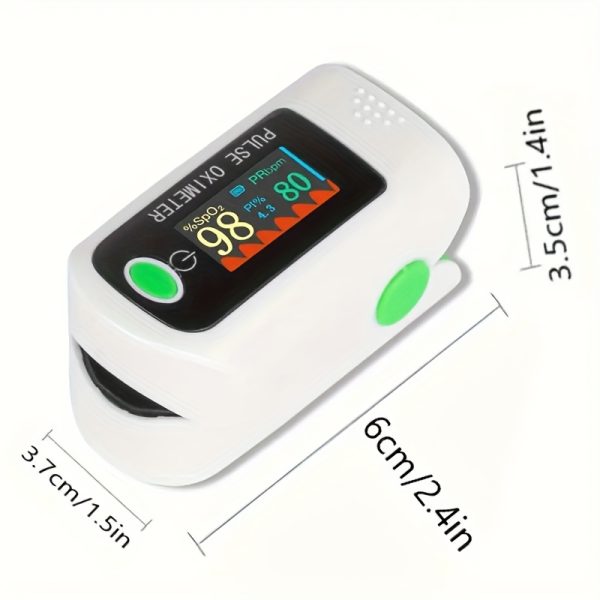CHANG KUN Digital Fingertip Pulse Oximeter With Blood Oxygen Sensor, Monitor SpO2 And Heart Pulse Rate And Perfusion Index For Home Use Or Sport Battery Powered - Image 7