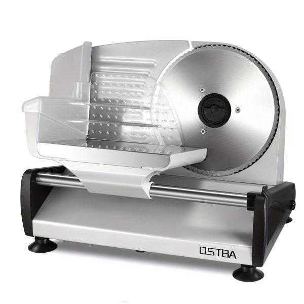 Stainless Steel Electric Meat Slicer with Youngsters Lock,