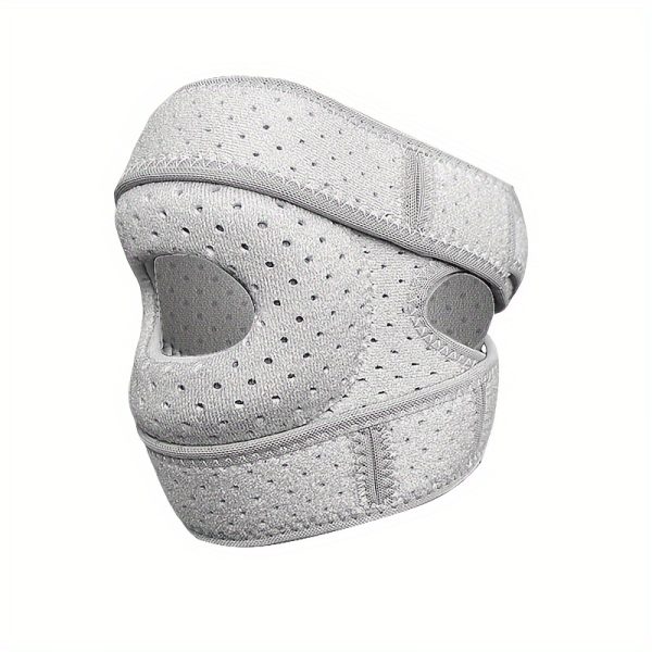 1pc Silicone Patella Knee Brace for Sports And Fitness, Patella Strap Band Sleeve Knee Brace, Essential Workout Knee Strap Knee Pad for Women And Men, Knee Strap Brace for Tennis And Volleyball Training - Image 9