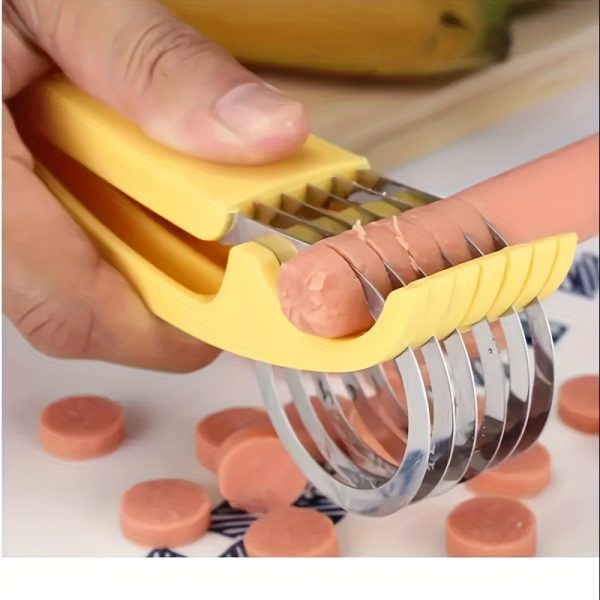 1pc Banana & Cucumber Slicer - Image 4