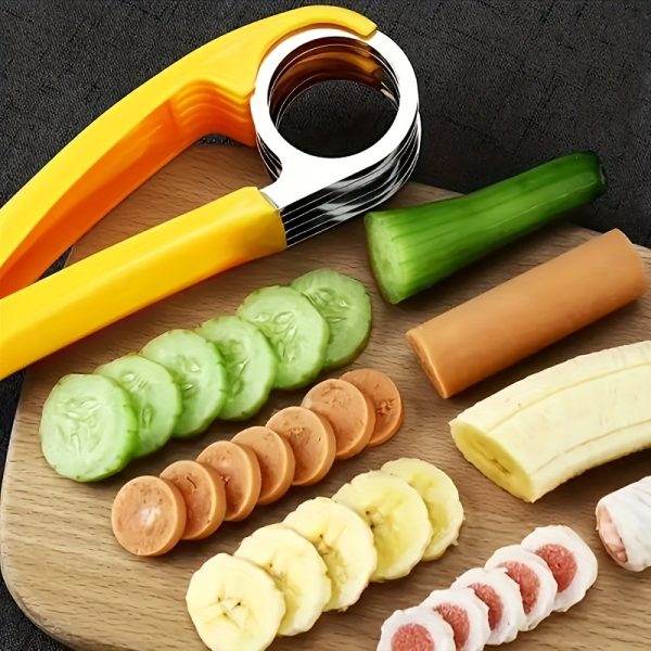 1pc Banana & Cucumber Slicer - Image 5