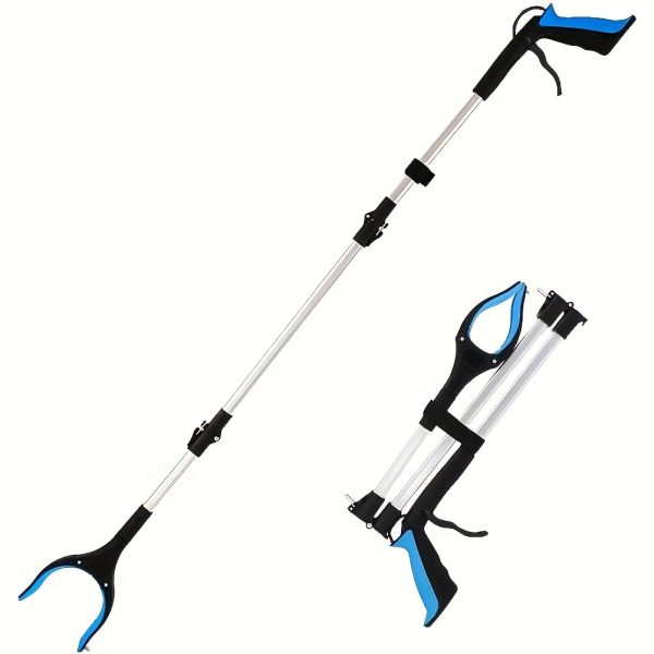 A Super Long 43-Inch Grabbing Tool with a Magnetic Tip, a Foldable Litter Picker, Lightweight Aluminum Arm Extender, Multi-Angle Grabbing, Non-Electric Litter Picker for Seniors - Perfect for Bedrooms, Bathrooms, Kitchens, Patios, And Floors. - Image 6