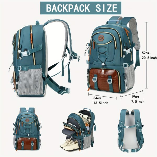 Travel Backpack with USB Charging Lightweight 40L Multi-Functional Travel Backpack - Image 4