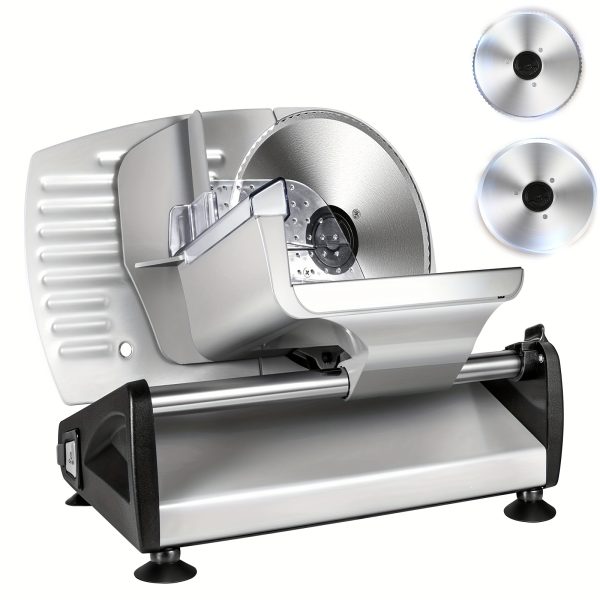 Stainless Steel Electric Meat Slicer with Youngsters Lock, - Image 6