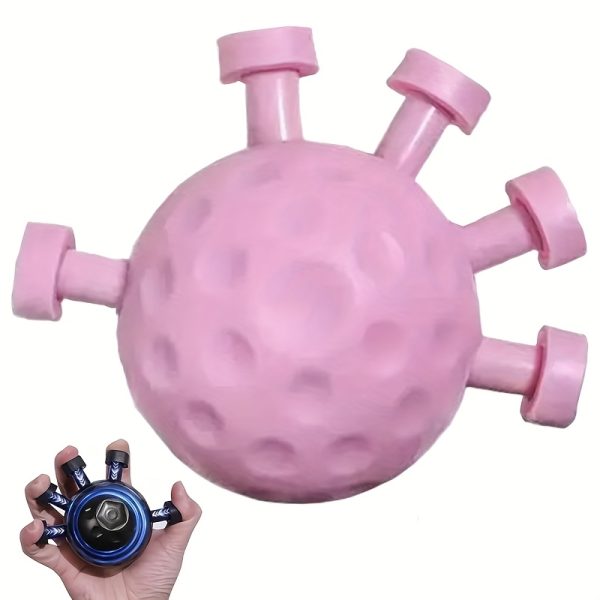 1pc 44-99LB High Intensity Finger & Forearm Strength Trainer - Adjustable Grip Strengthener with Textured Surface for Guitar, Rock Climbing, Athletic Training - Durable Hand Muscle Builder, Perfect Valentine's Gift for Him (Blue/Pink/Black), Grip Strength Trainer - Image 7