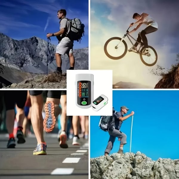 CHANG KUN Digital Fingertip Pulse Oximeter With Blood Oxygen Sensor, Monitor SpO2 And Heart Pulse Rate And Perfusion Index For Home Use Or Sport Battery Powered - Image 13