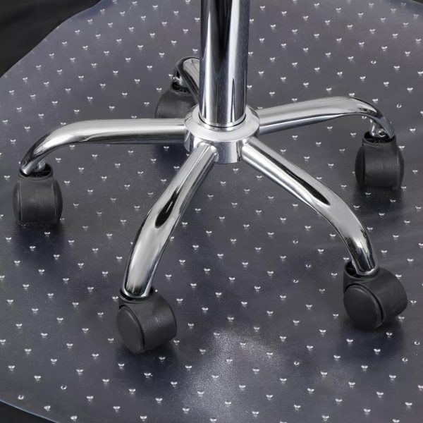 Chair Mat For Carpet, 47'' X 35'' Clear Computer Desk Chair Mat For Low Pile Carpeted Floors, Easy Glide Plastic Floor Mat For Office Chair On Carpet Protection - Image 3