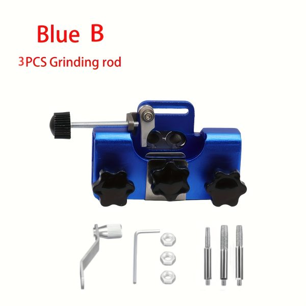 1pc Portable Electric Chainsaw Grinder Tool with Chain Saw Sharpeners and Woodworking Grinding Stones - Image 13