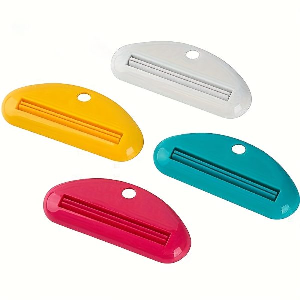 8pcs Household Toothpaste Squeezer Toothpaste Clip Facial Cleanser Hand Cream Squeezer Manual Squeezer Sample Roller Press - Image 8