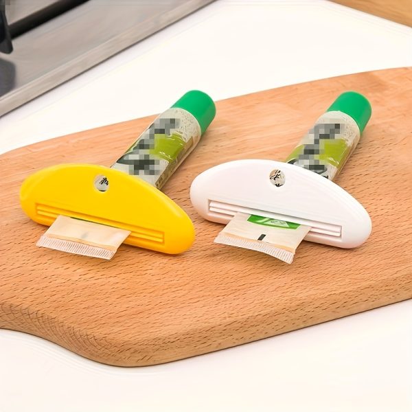 8pcs Household Toothpaste Squeezer Toothpaste Clip Facial Cleanser Hand Cream Squeezer Manual Squeezer Sample Roller Press - Image 9
