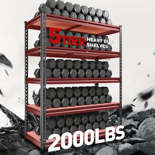 Heavy Duty 5 Tier Sheelving 2000LBS - Image 5