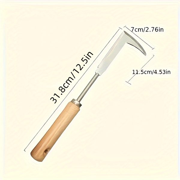 1pc of Stainless Steel Weeding Tool for Digging Wild Vegetables, Herbs, Bonsai, And Loosening Soil; a Perfect Gift for Holidays. - Image 6