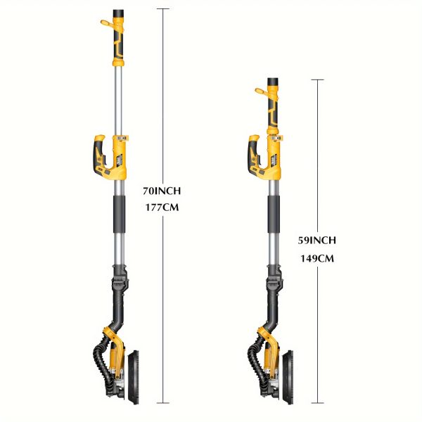ZHJAN Drywall Sander/with Vacuum Auto Dust Collection - Image 5