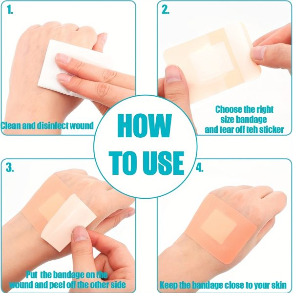 80pcs Set Of PE Soft Adhesive Tape For Wound Care - Image 9
