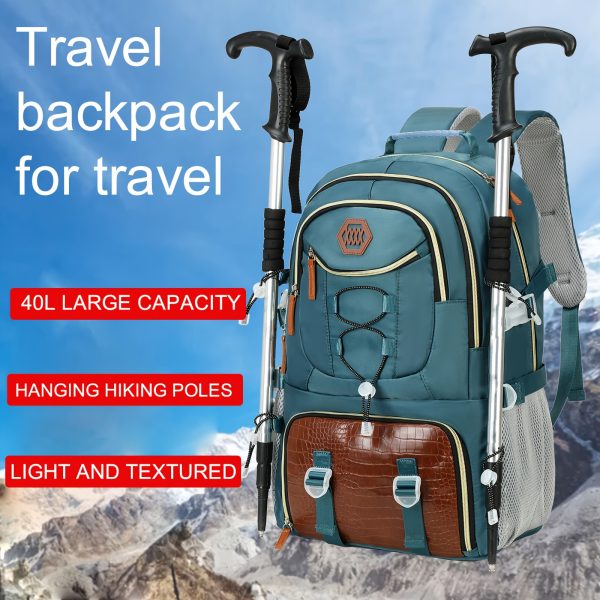 Travel Backpack with USB Charging Lightweight 40L Multi-Functional Travel Backpack - Image 6