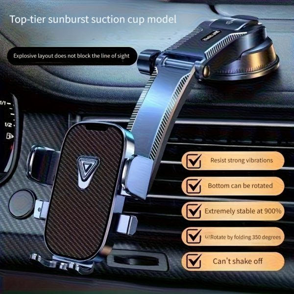 360° Rotating Phone Holder with Suction Cup - Image 9
