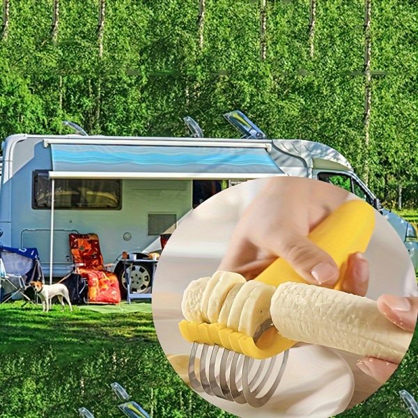1pc Banana & Cucumber Slicer - Image 9