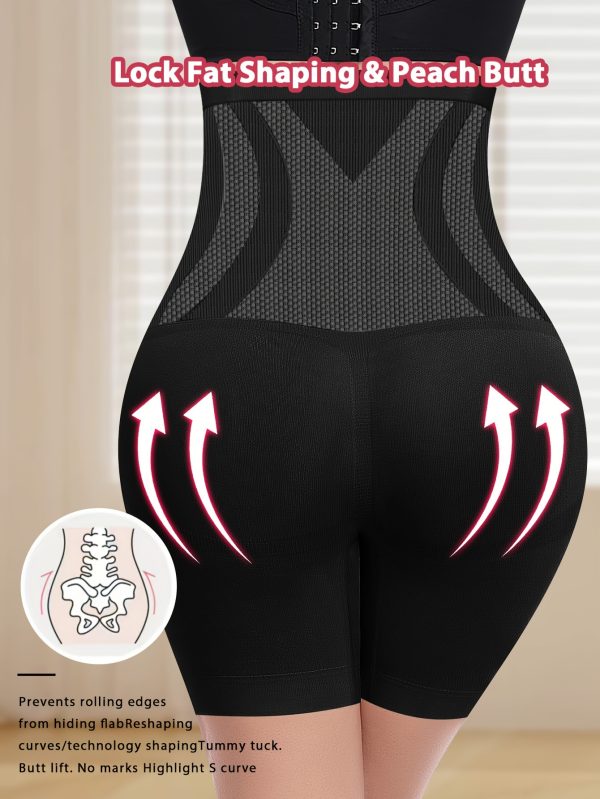 1pc Women'S High-Waist Breathable Comfort Shapewear Boxer Briefs - Seamless, Butt-Lifting, S-XXL Size, Elegant Solid Color Underwear for Everyday & Special Occasions, High Waisted Boxer Shorts, Butt Lifting Underwear, Minimalist Underwear, Comfortable Fit - Image 10
