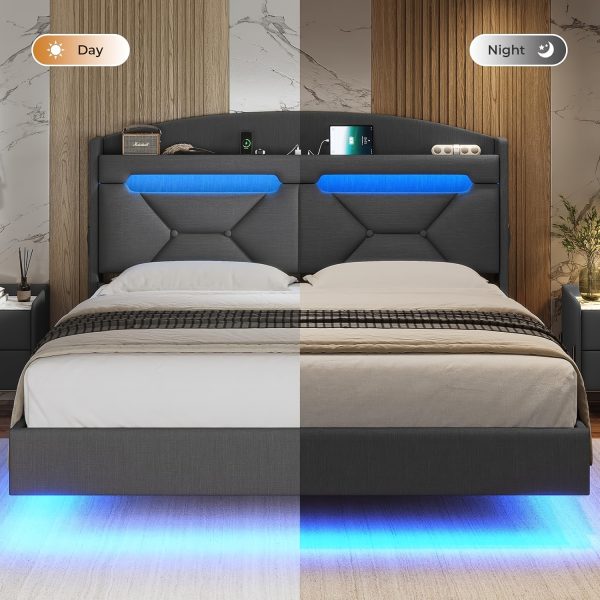 LED King Bed Frame - Image 6
